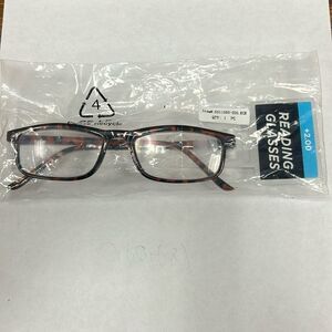 New +2.00 Reading Glasses. Set of 3. EG111
